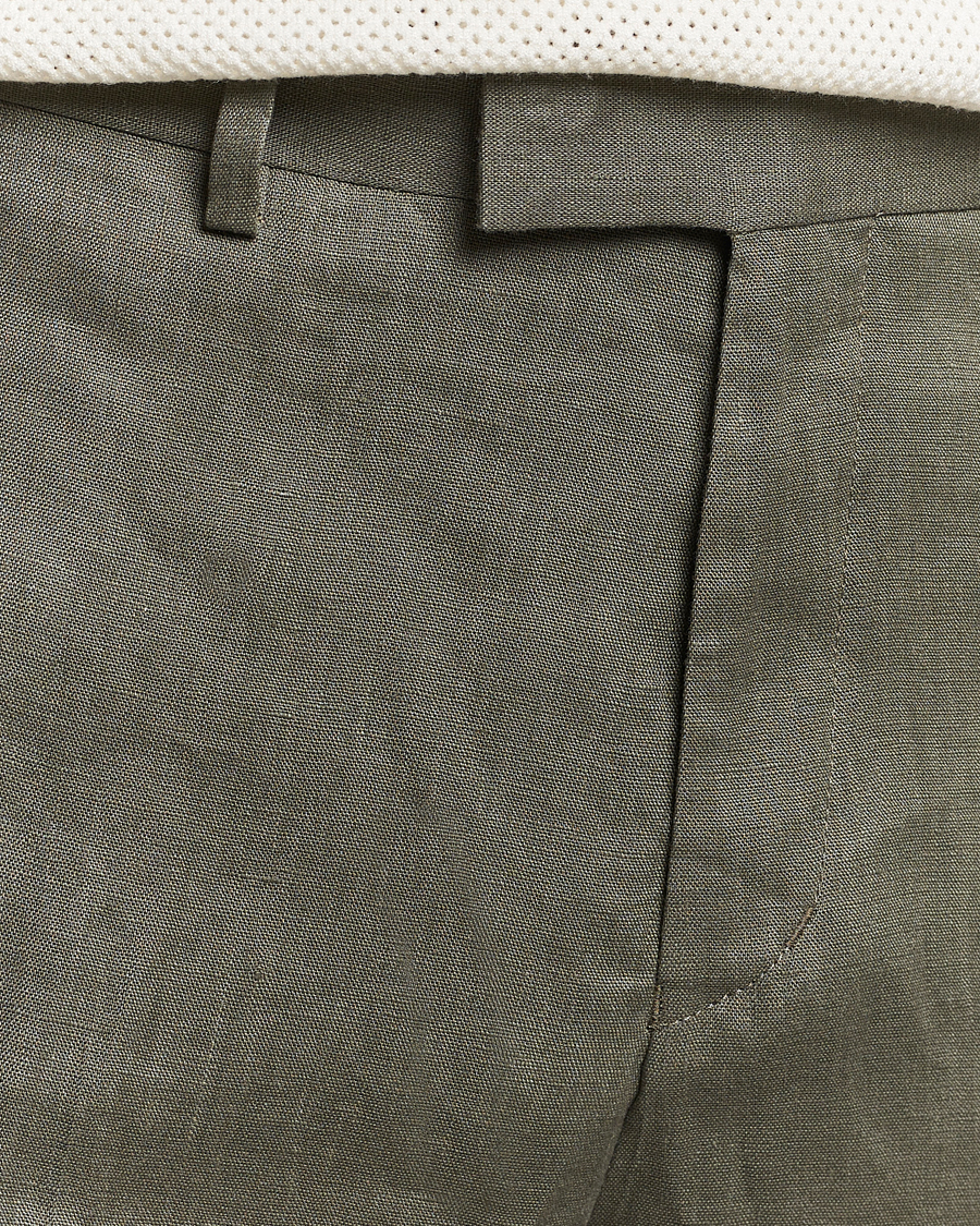 Homme | Shorts | Tiger of Sweden | Thiago Linen Shorts Thyme