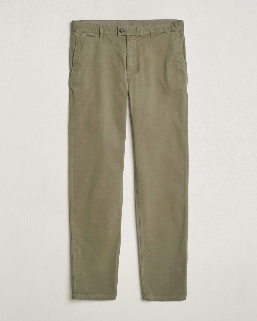 Homme | Pantalons | Tiger of Sweden | Caidon Cotton Chinos Dusty Green