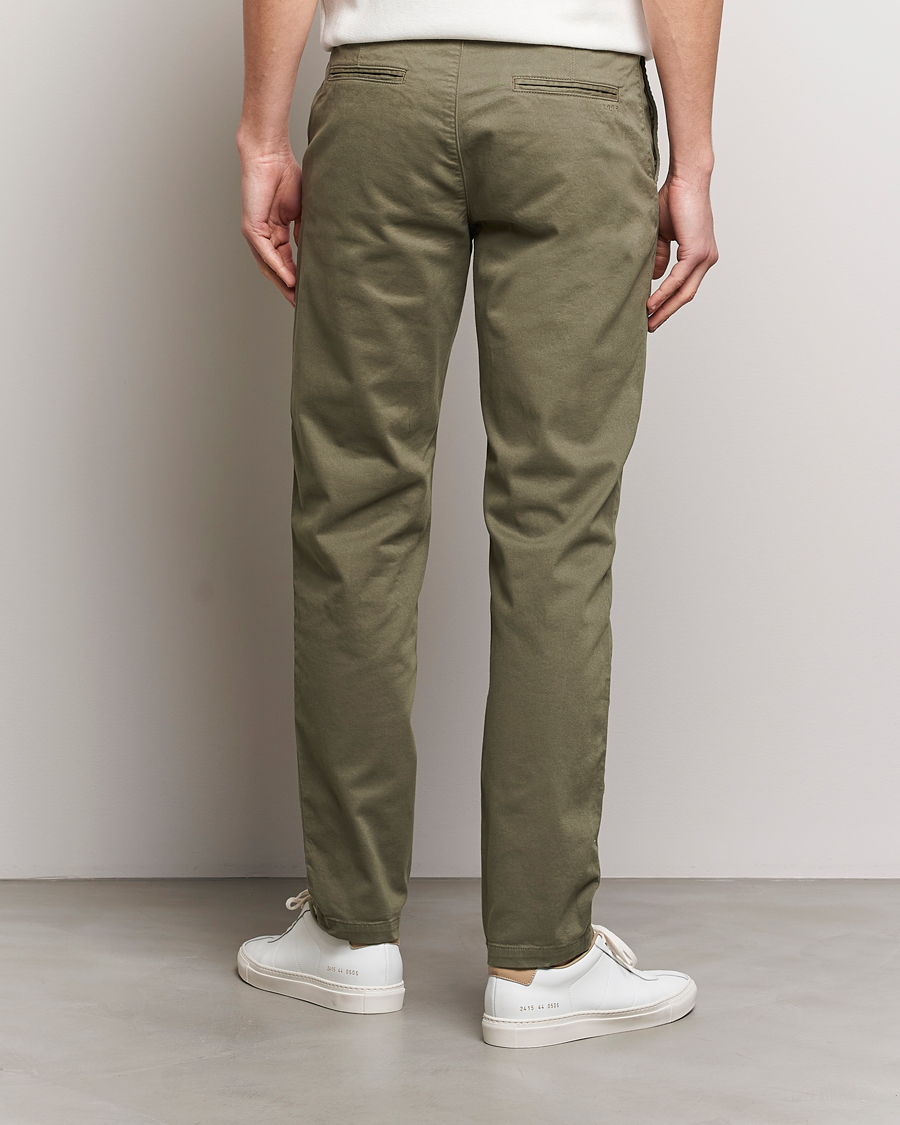 Homme | Pantalons | Tiger of Sweden | Caidon Cotton Chinos Dusty Green