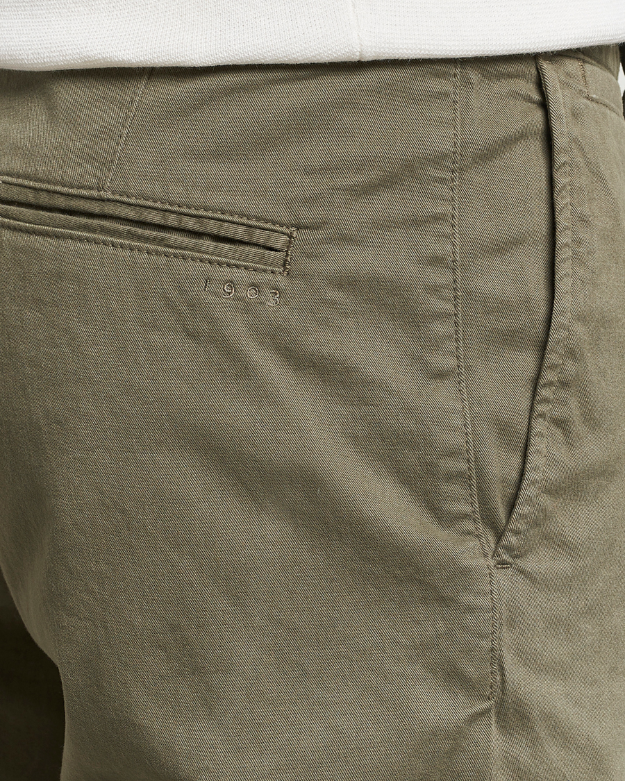Homme | Pantalons | Tiger of Sweden | Caidon Cotton Chinos Dusty Green