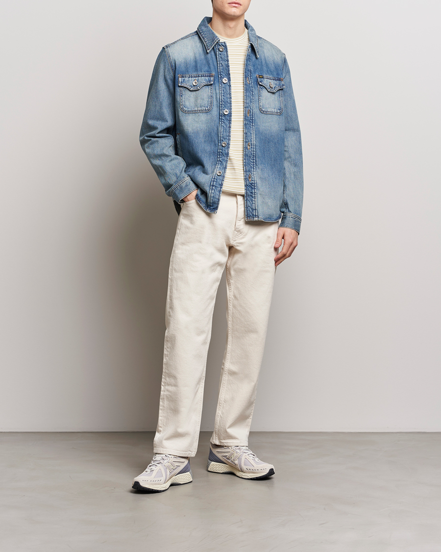 Homme | Manteaux Et Vestes | Tiger of Sweden | Get Denim Jacket Midnight Blue