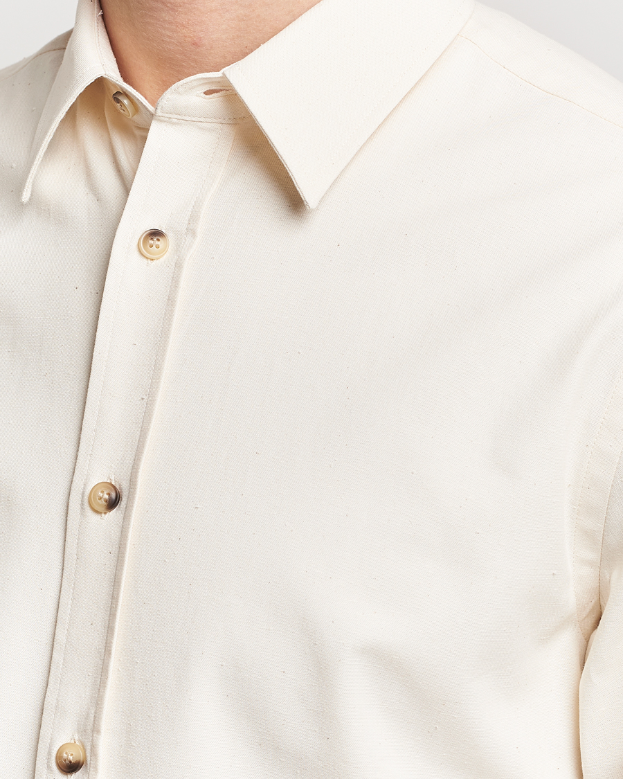 Homme | Chemises | Tiger of Sweden | Spenser Cotton Shirt Off White