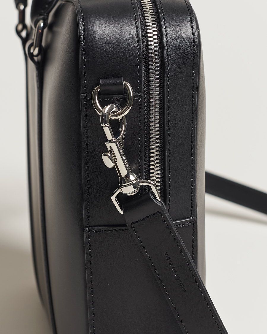 Homme | Tiger of Sweden Brevis Smooth Leather Briefcase Black | Tiger of Sweden | Brevis Smooth Leather Briefcase Black