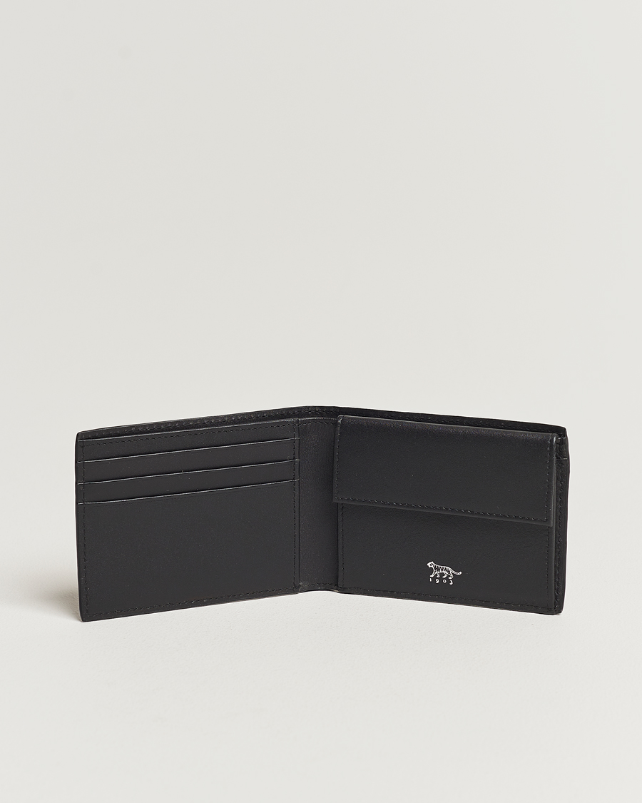 Homme | Accessoires | Tiger of Sweden | Wivalius Grained Leather Wallet Black