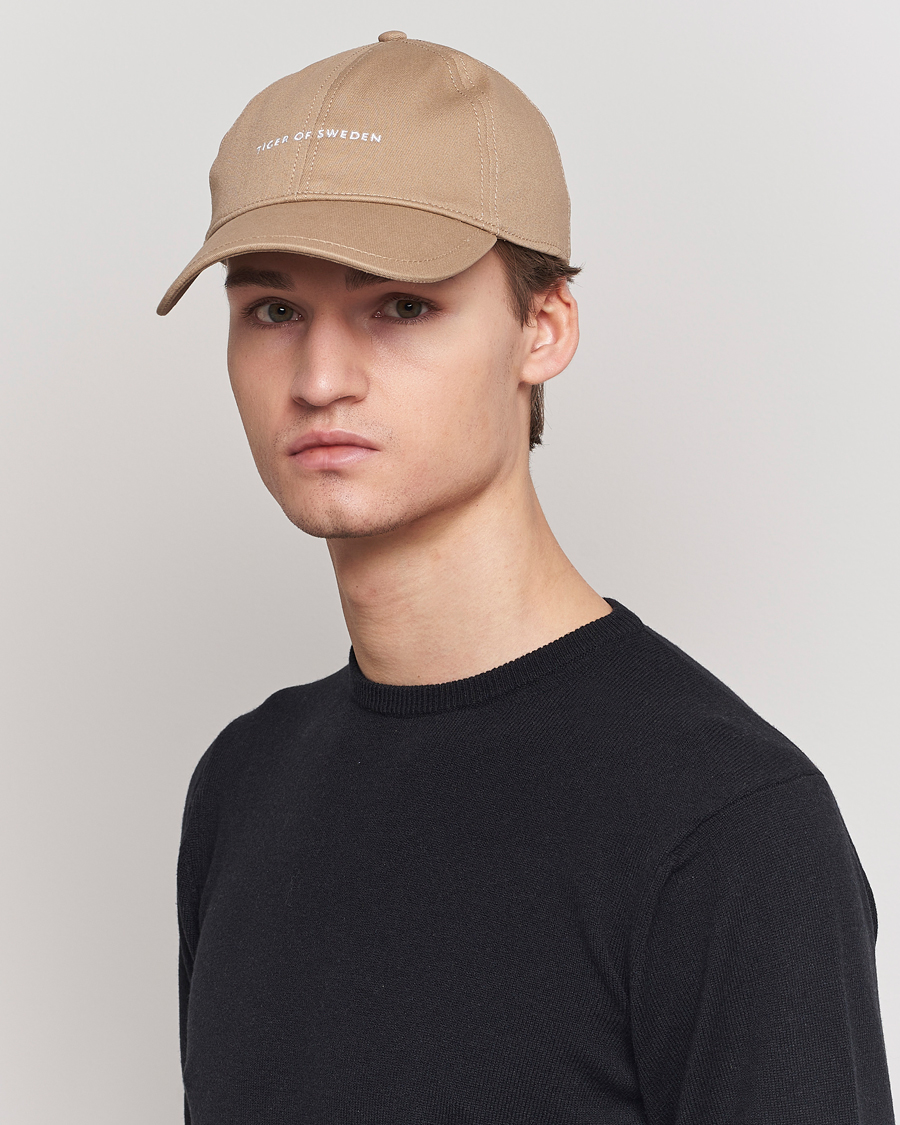 Homme | Tiger of Sweden Hent Cotton Cap Putty Beige | Tiger of Sweden | Hent Cotton Cap Putty Beige