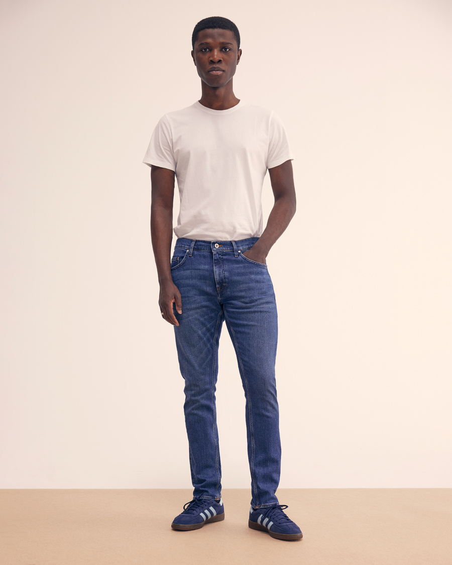 Homme | Pantalons | Tiger of Sweden | Pistolero Jeans Midnight Blue