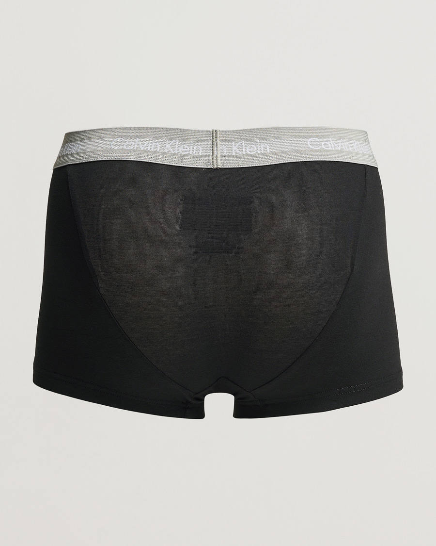 Homme | Maillot De Bains | Calvin Klein | Cotton Stretch Trunk 3-pack Grey/Green/Plum