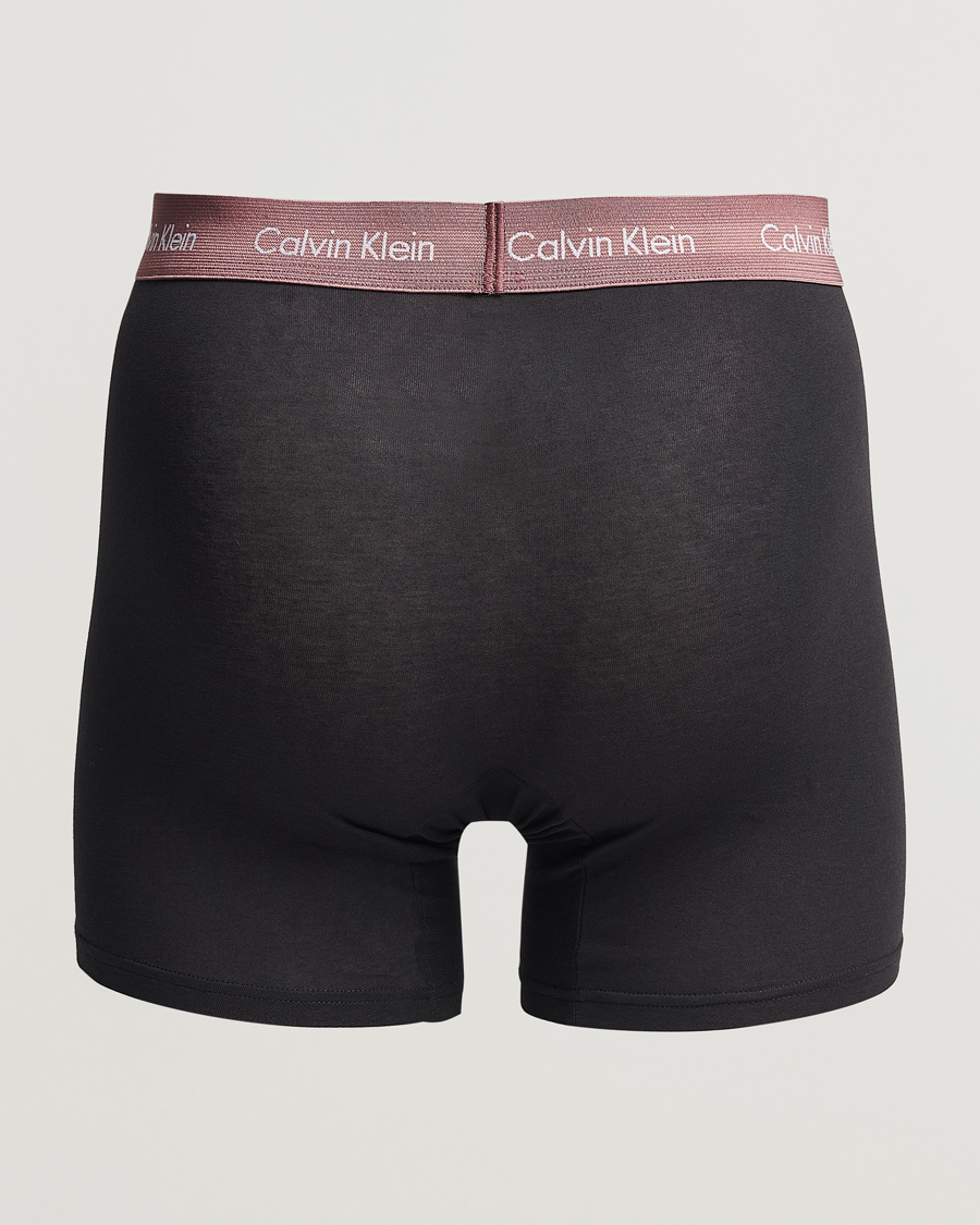 Homme | Caleçons | Calvin Klein | Cotton Stretch 3-Pack Boxer Breif Rose/Ocean/White