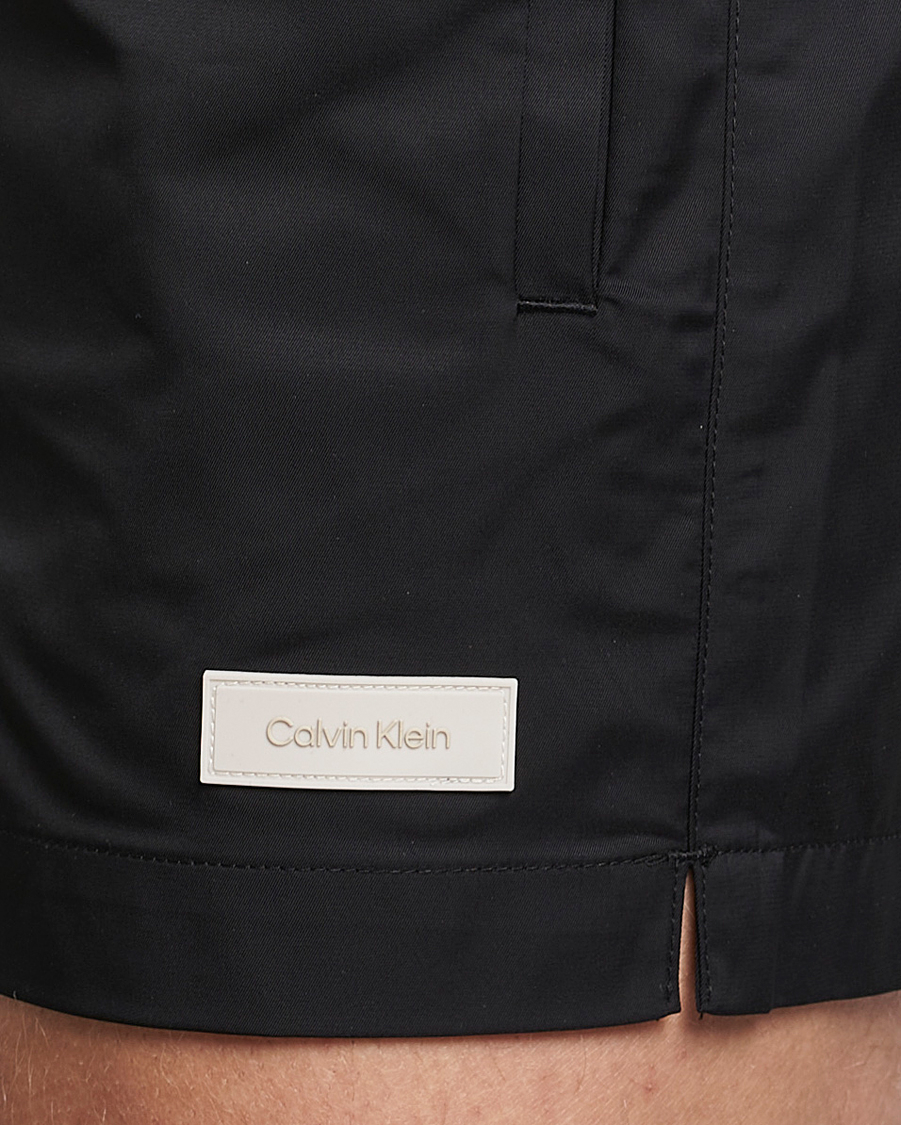 Homme | Maillots De Bain | Calvin Klein | Logo Drawstring Swimshorts Black