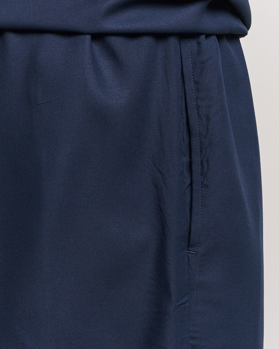 Homme | Peignoirs Et Pyjamas | Calvin Klein | Viscose Short Sleeve Pyjama Set Blue Shadow