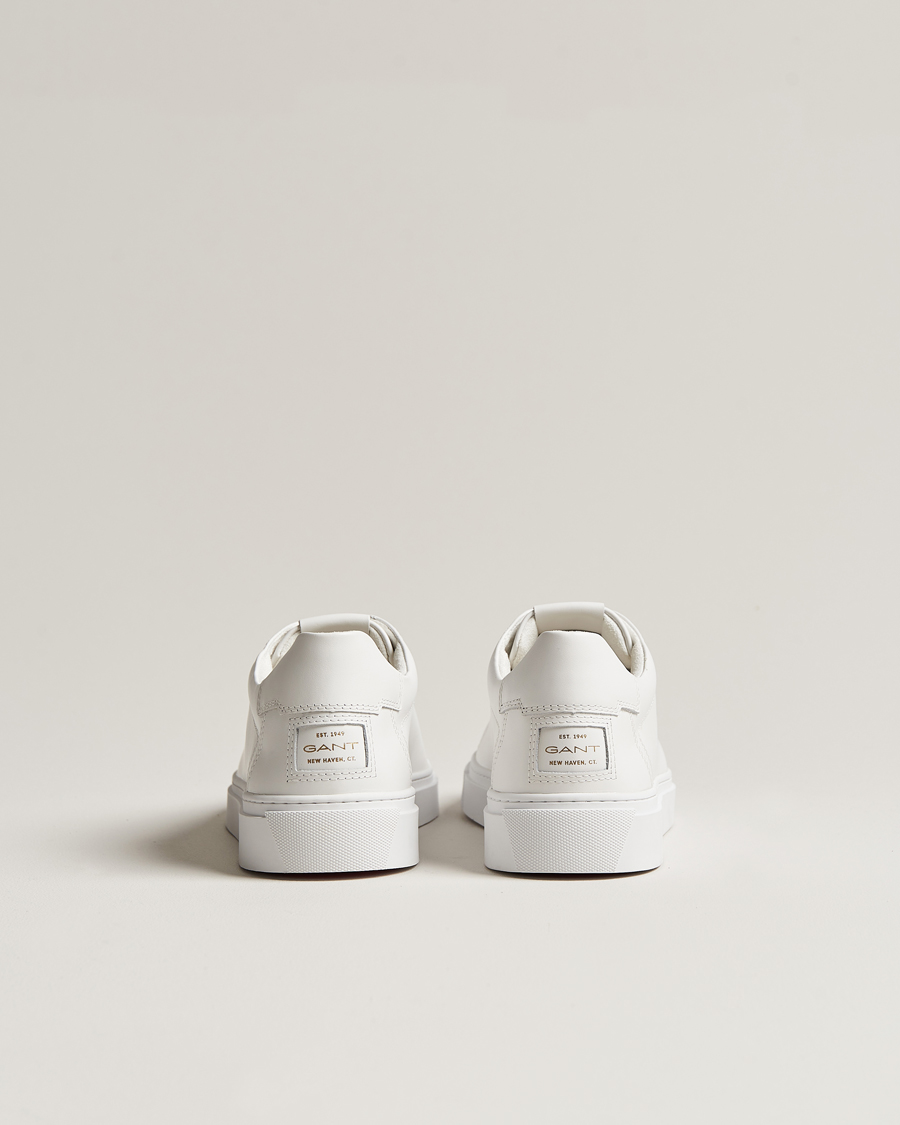 Homme | GANT Mc Julien Leather Sneaker White | GANT | Mc Julien Leather Sneaker White