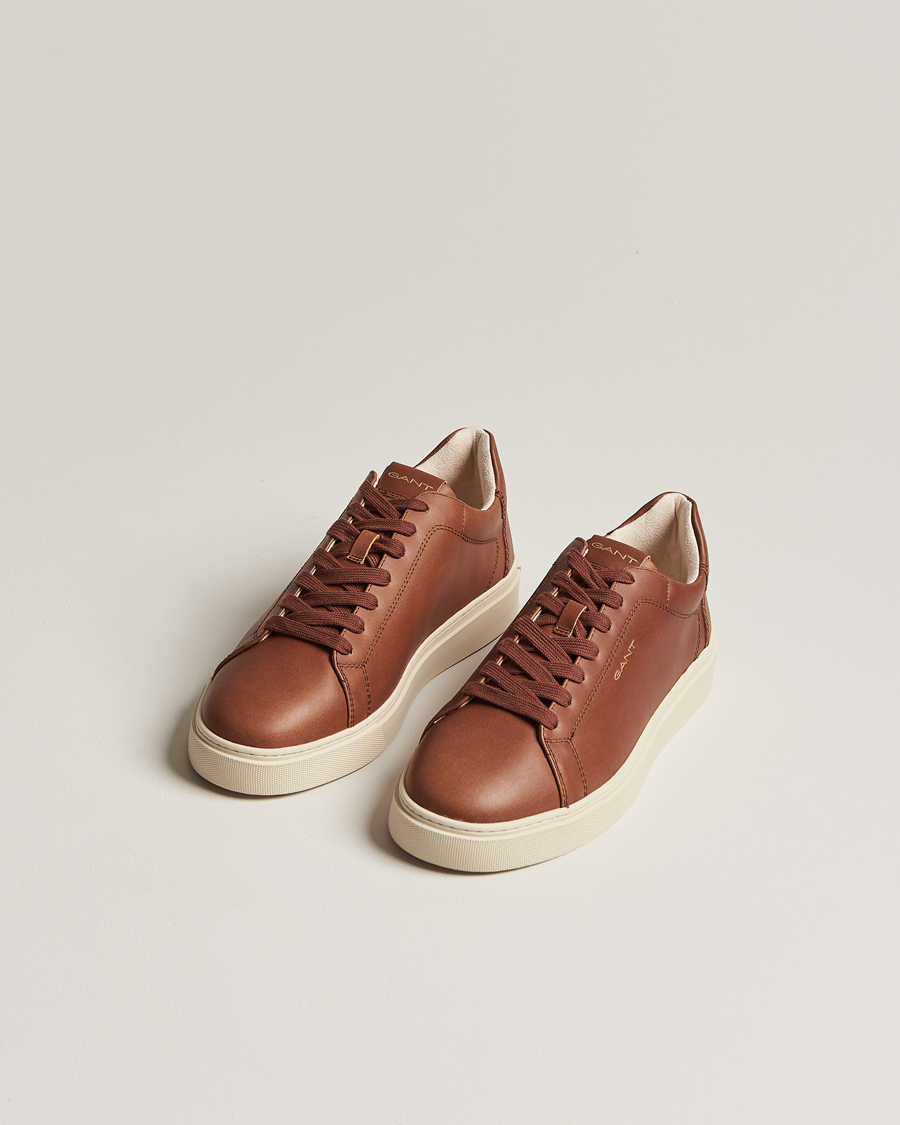 Homme | GANT Mc Julien Leather Sneaker Cognac | GANT | Mc Julien Leather Sneaker Cognac