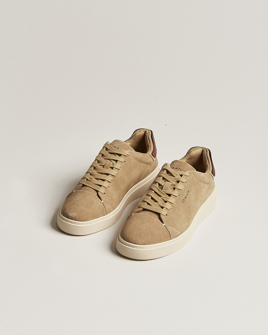 Homme | GANT Mc Julien Suede Sneaker Dark Khaki | GANT | Mc Julien Suede Sneaker Dark Khaki