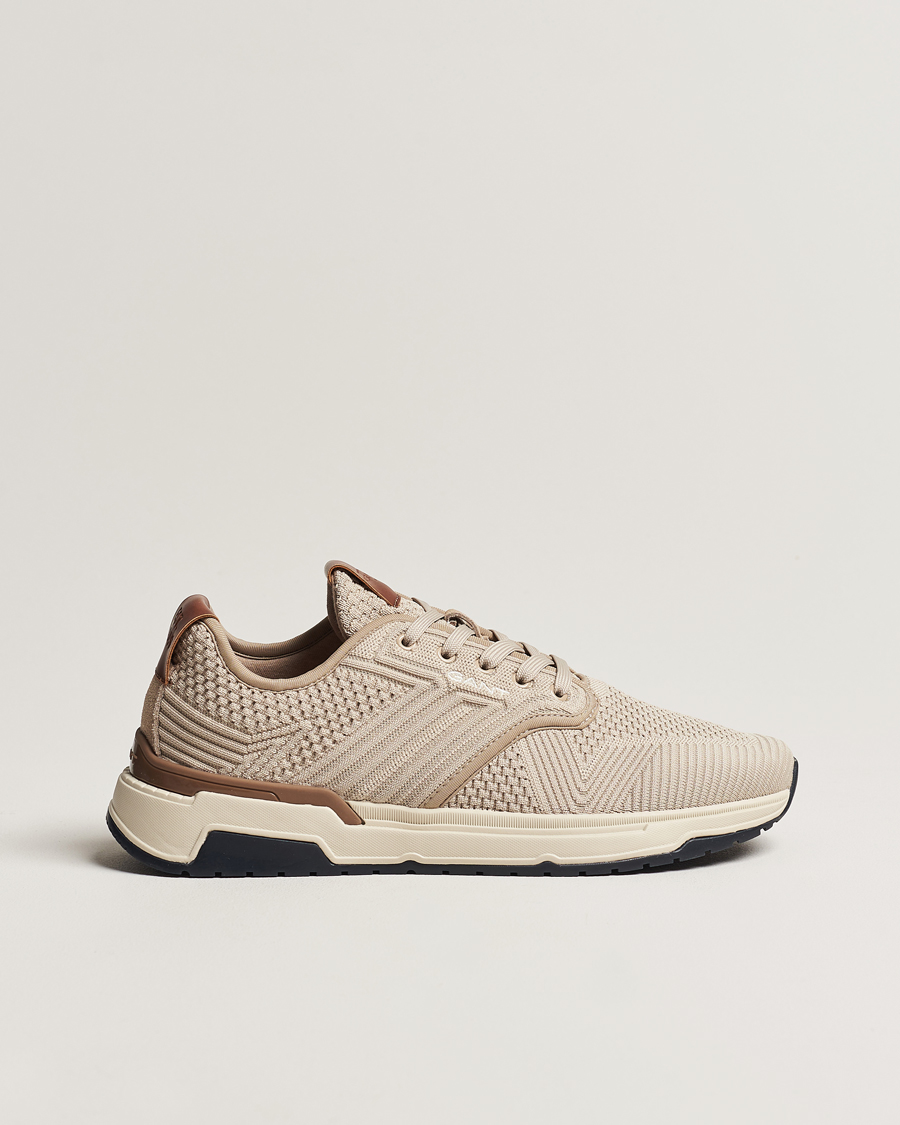 Homme | GANT Jeuton Mesh Sneaker Taupe | GANT | Jeuton Mesh Sneaker Taupe