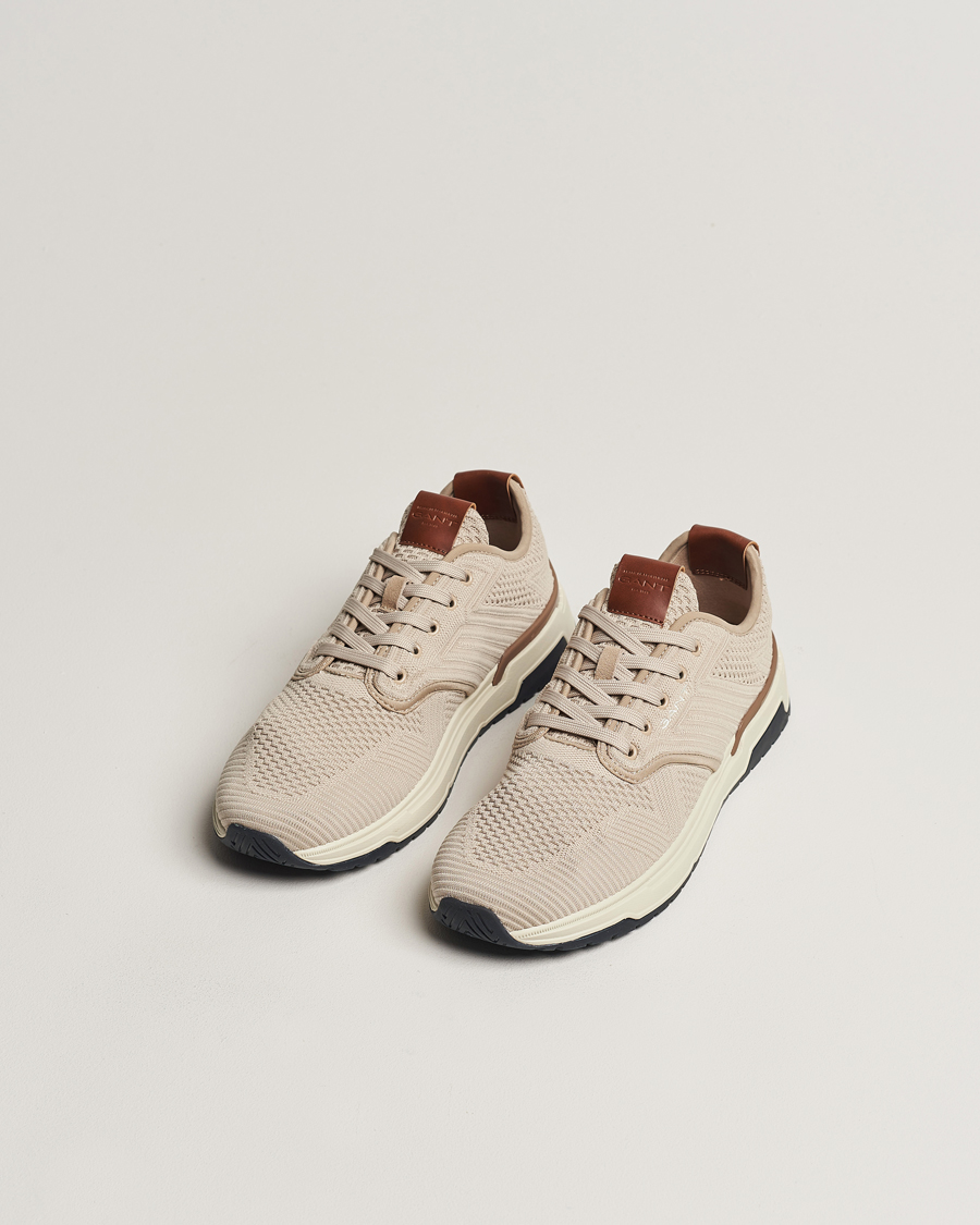 Homme | GANT Jeuton Mesh Sneaker Taupe | GANT | Jeuton Mesh Sneaker Taupe