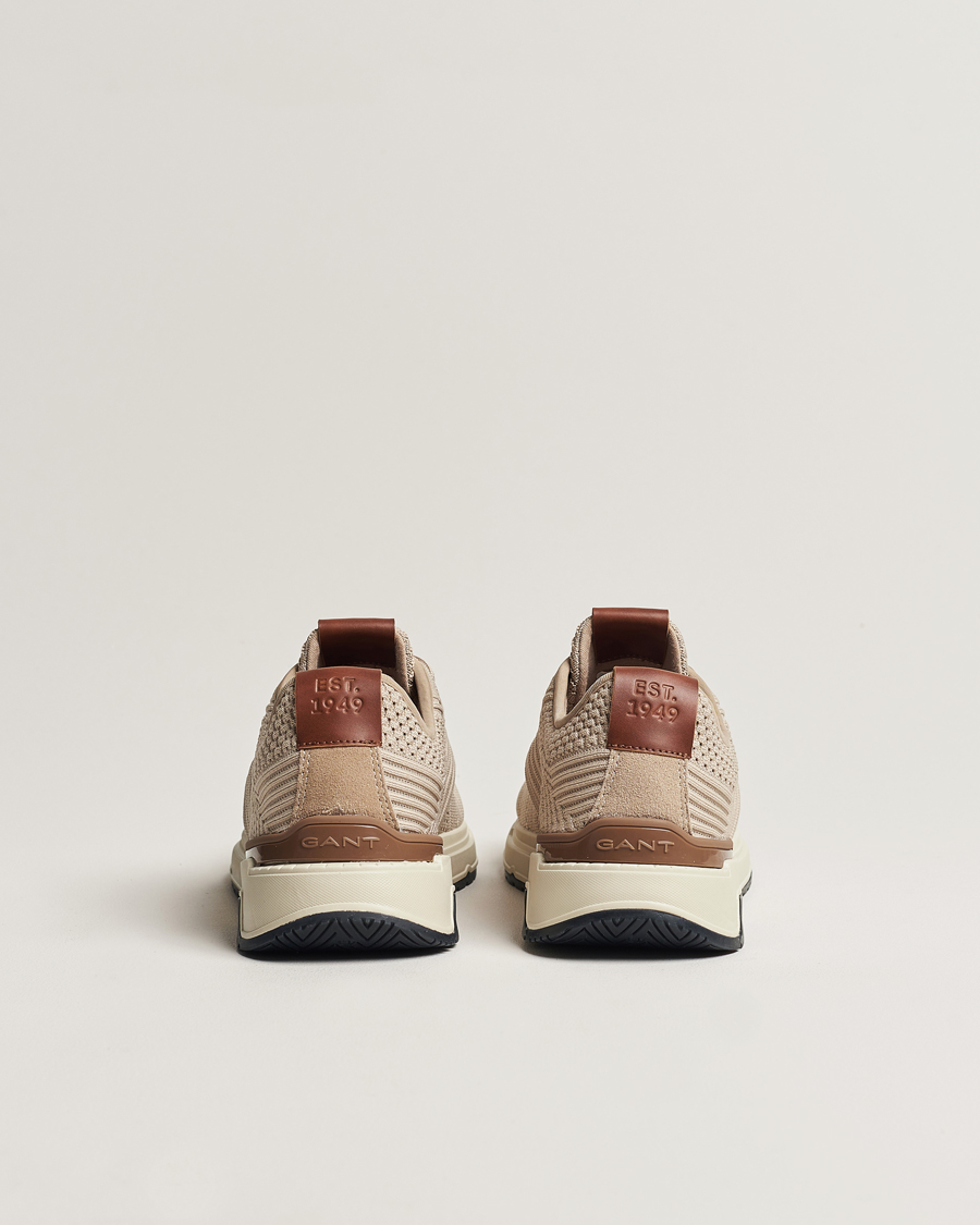 Homme | GANT Jeuton Mesh Sneaker Taupe | GANT | Jeuton Mesh Sneaker Taupe