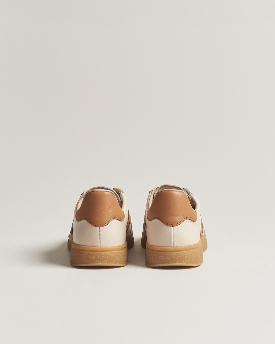 Homme | GANT Cuzmo Leather Sneaker Beige/Tan | GANT | Cuzmo Leather Sneaker Beige/Tan