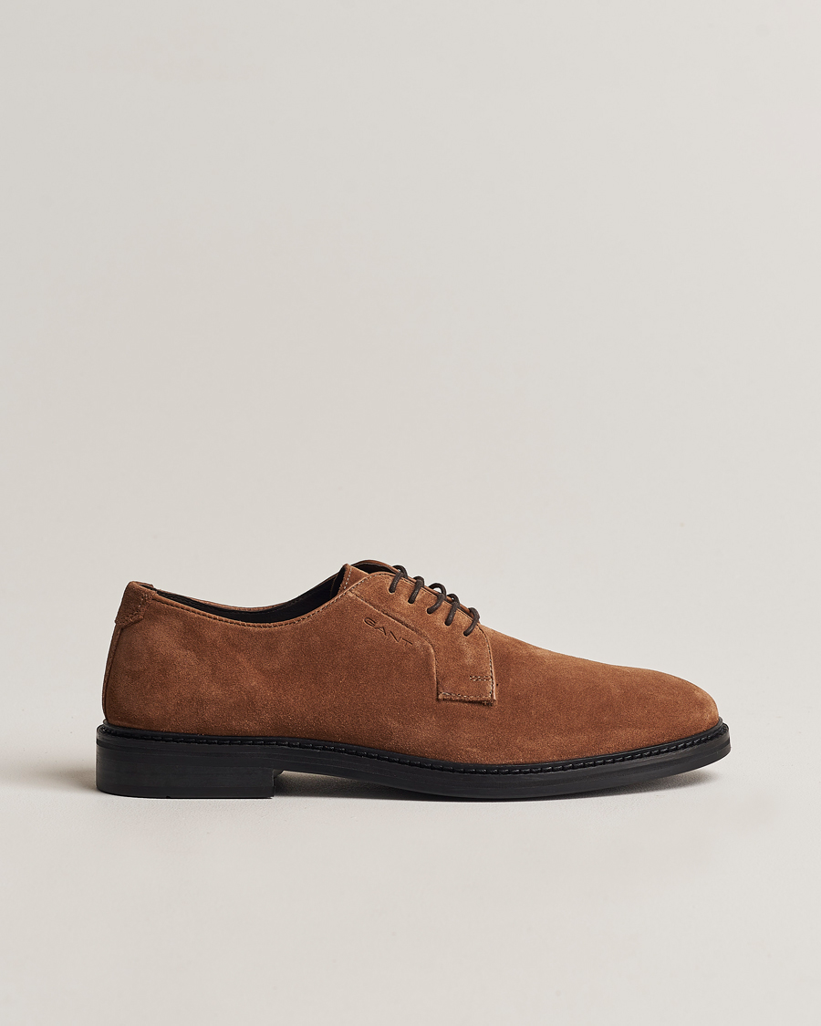 Homme | GANT Bidford Suede Derby Cognac | GANT | Bidford Suede Derby Cognac