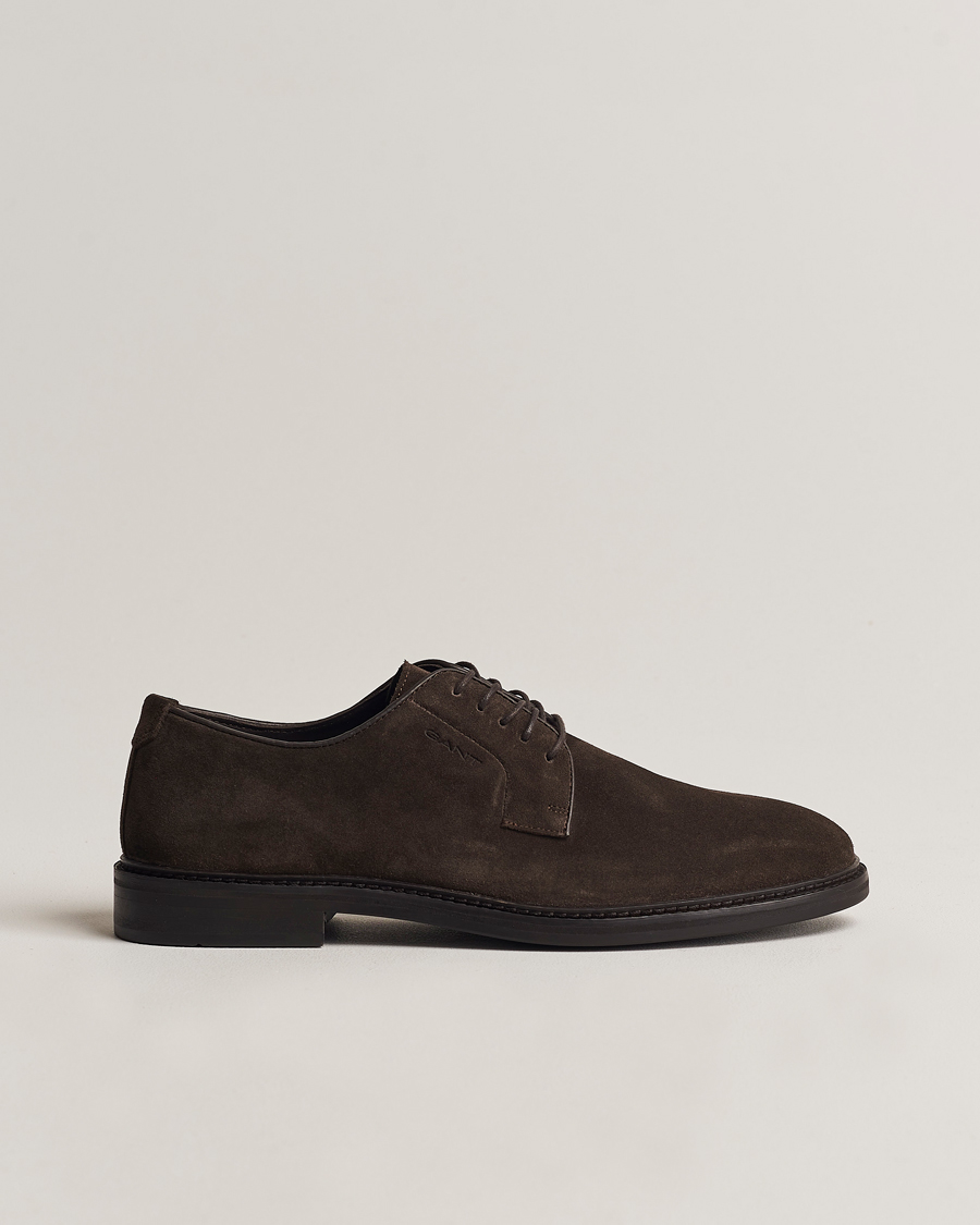 Homme | GANT Bidford Suede Derby Coffee Brown | GANT | Bidford Suede Derby Coffee Brown