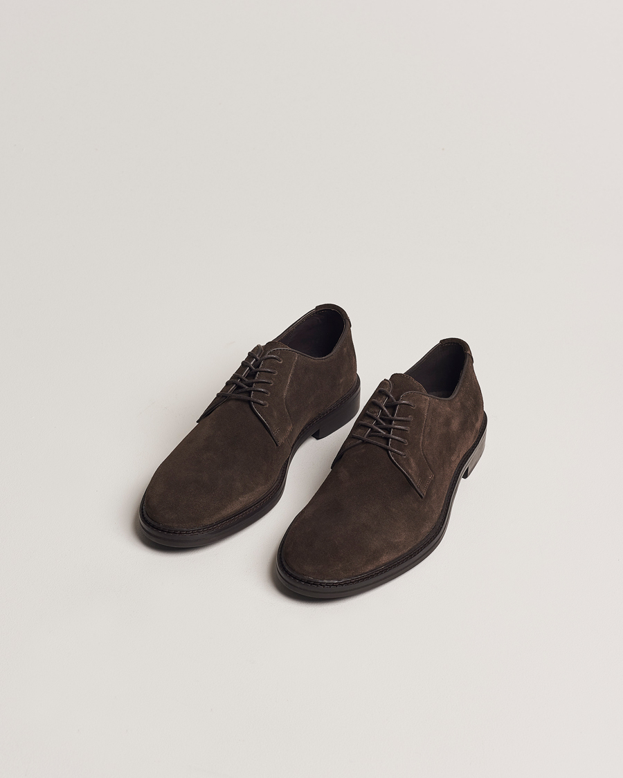 Homme | GANT Bidford Suede Derby Coffee Brown | GANT | Bidford Suede Derby Coffee Brown