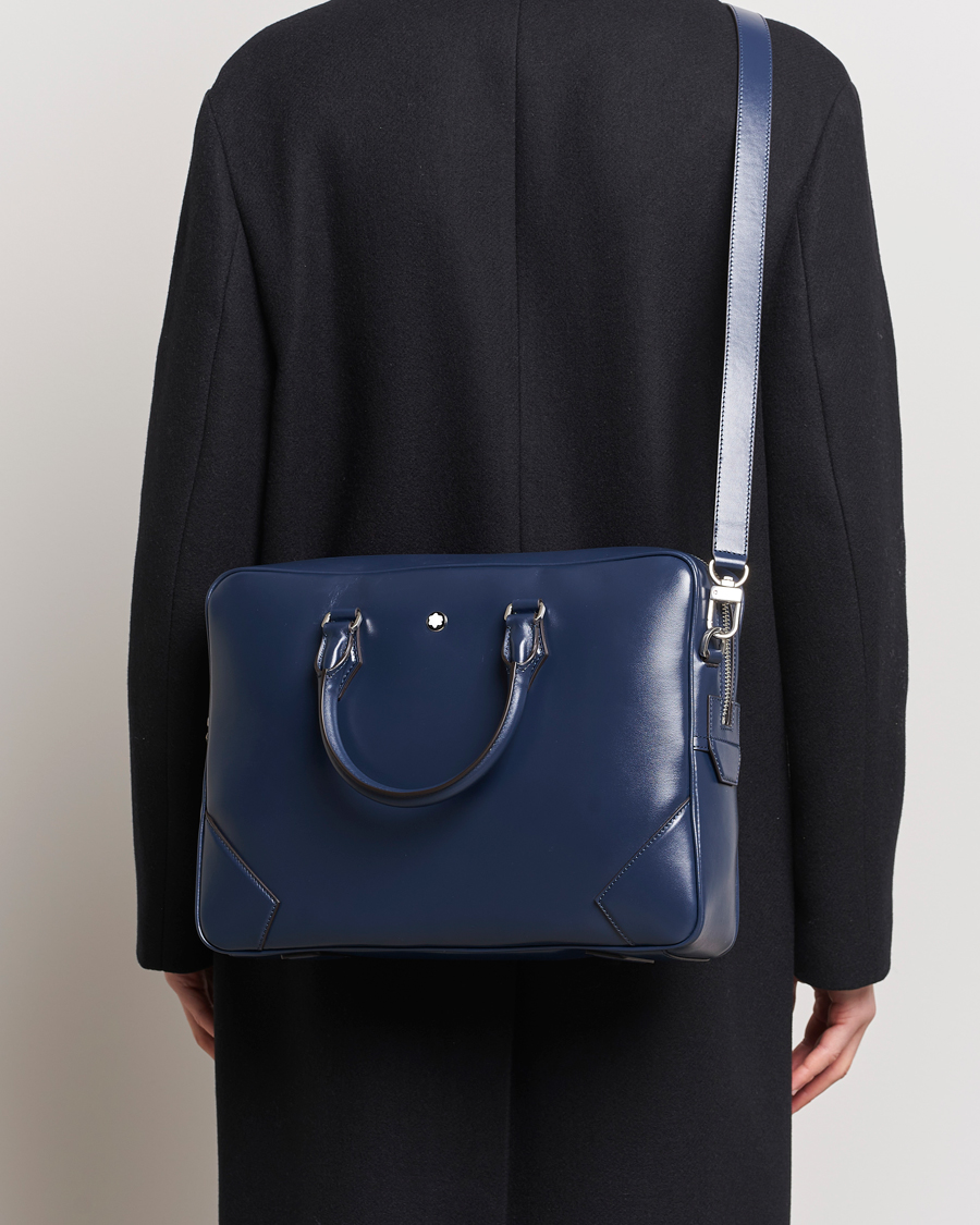 Homme | Montblanc Meisterstück Document Case Ink Blue | Montblanc | Meisterstück Document Case Ink Blue