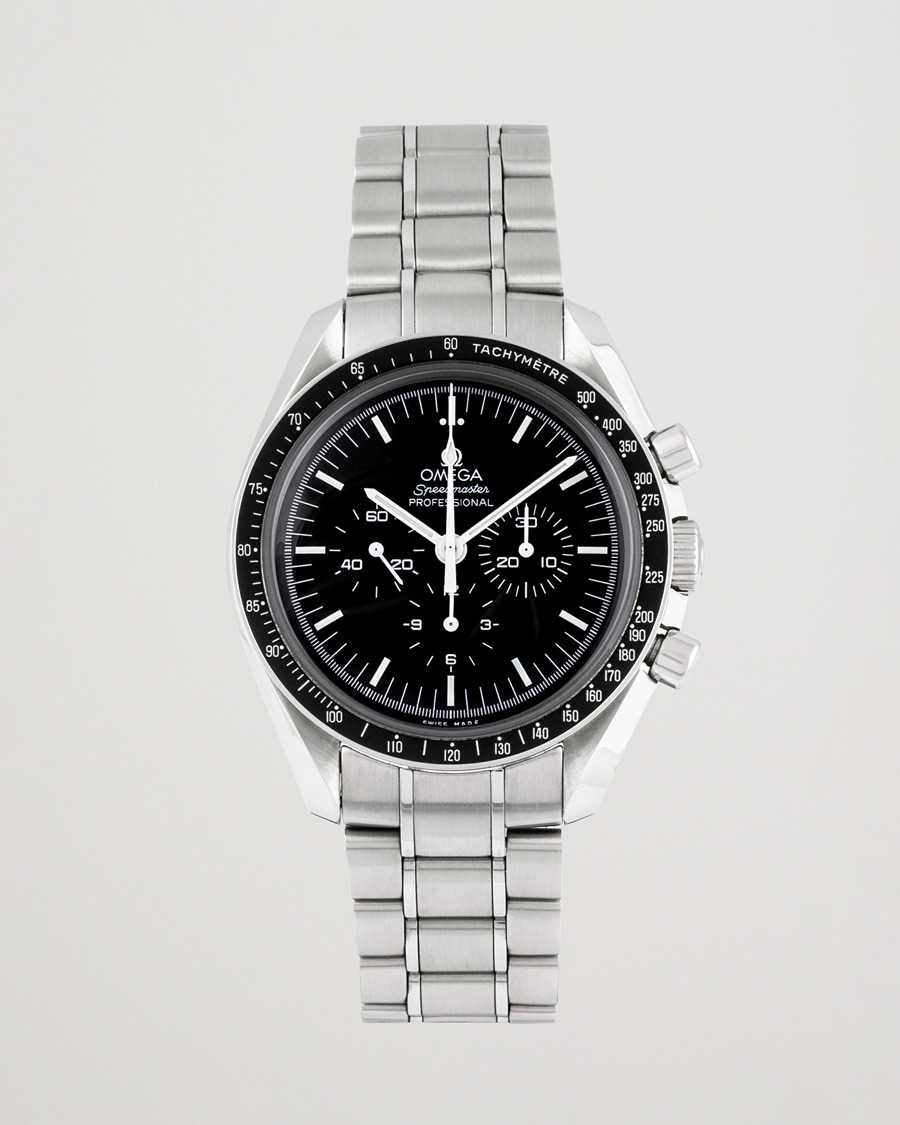 Homme | Omega Pre-Owned Speedmaster Moonwatch PRO 005 Steel Black Silver | Omega Pre-Owned | Speedmaster Moonwatch PRO 005 Steel Black Silver