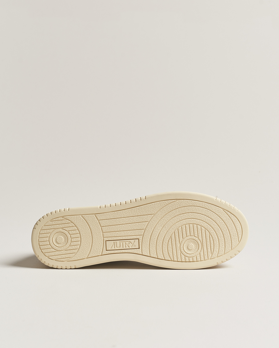 Homme | Baskets | Autry | Medalist Low Leather/Suede Sneaker White/Black