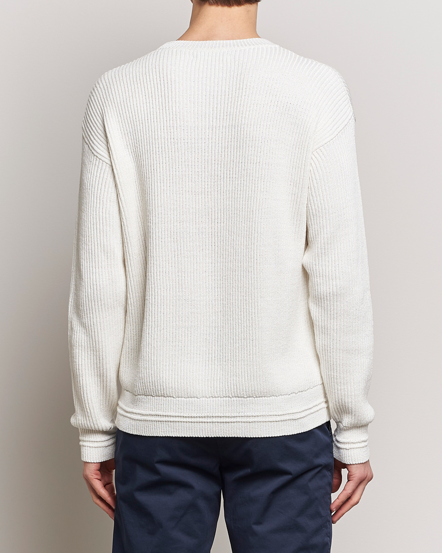 Homme | Pulls Et Tricots | Kiton | Cotton/Silk Rib Pullover Off White
