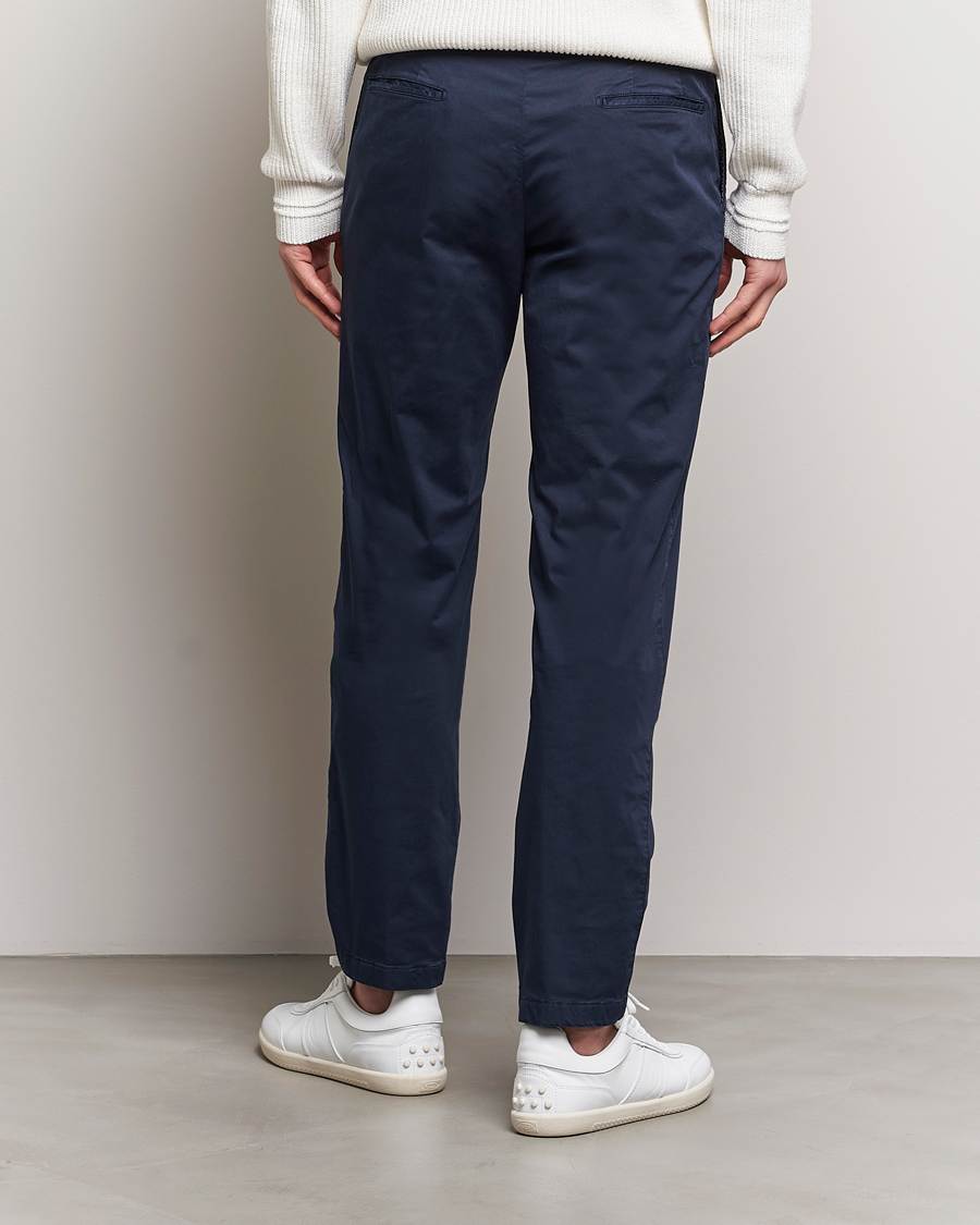 Homme | Pantalons | Kiton | Slim Fit Cotton Chinos Navy