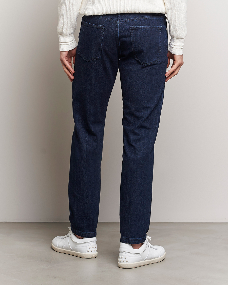 Homme | Jeans | Kiton | Slim Fit 5-Pocket Jeans Dark Indigo