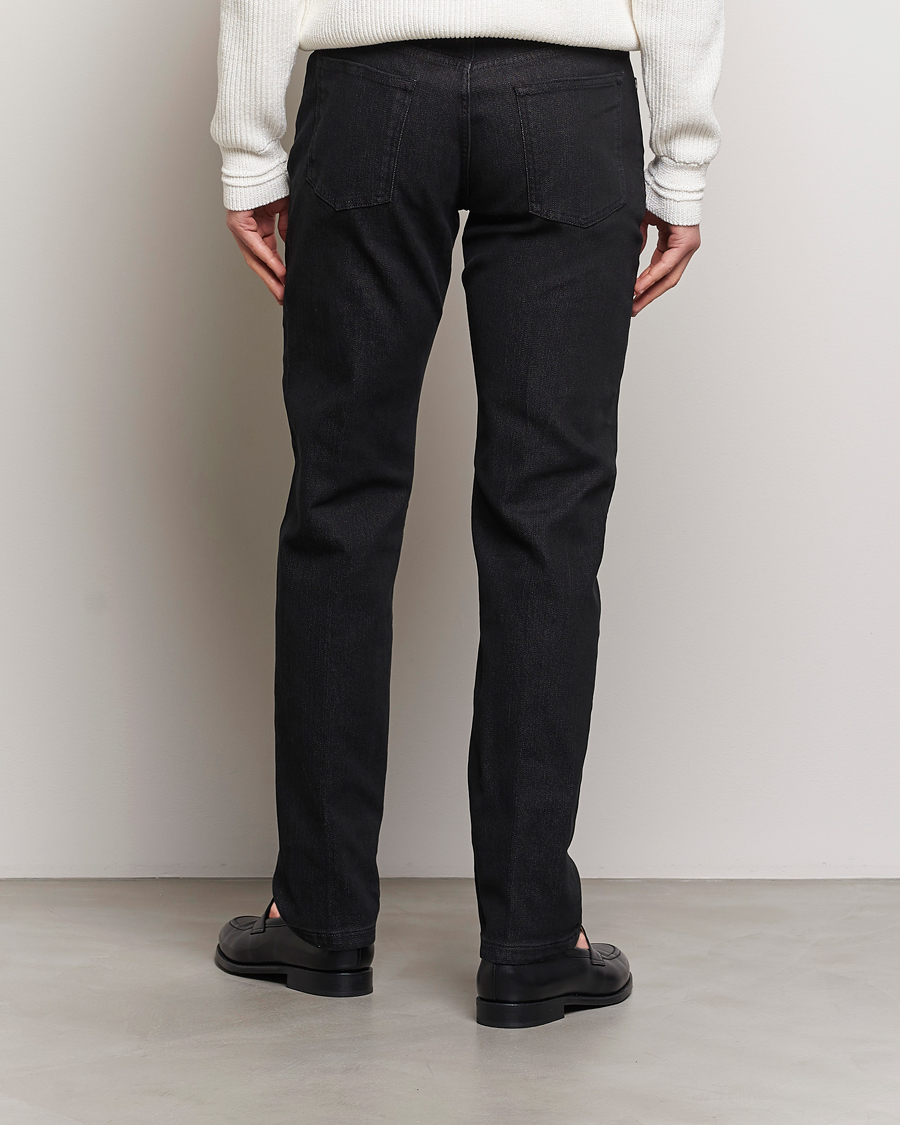 Homme | Jeans | Kiton | Slim Fit 5-Pocket Jeans Black