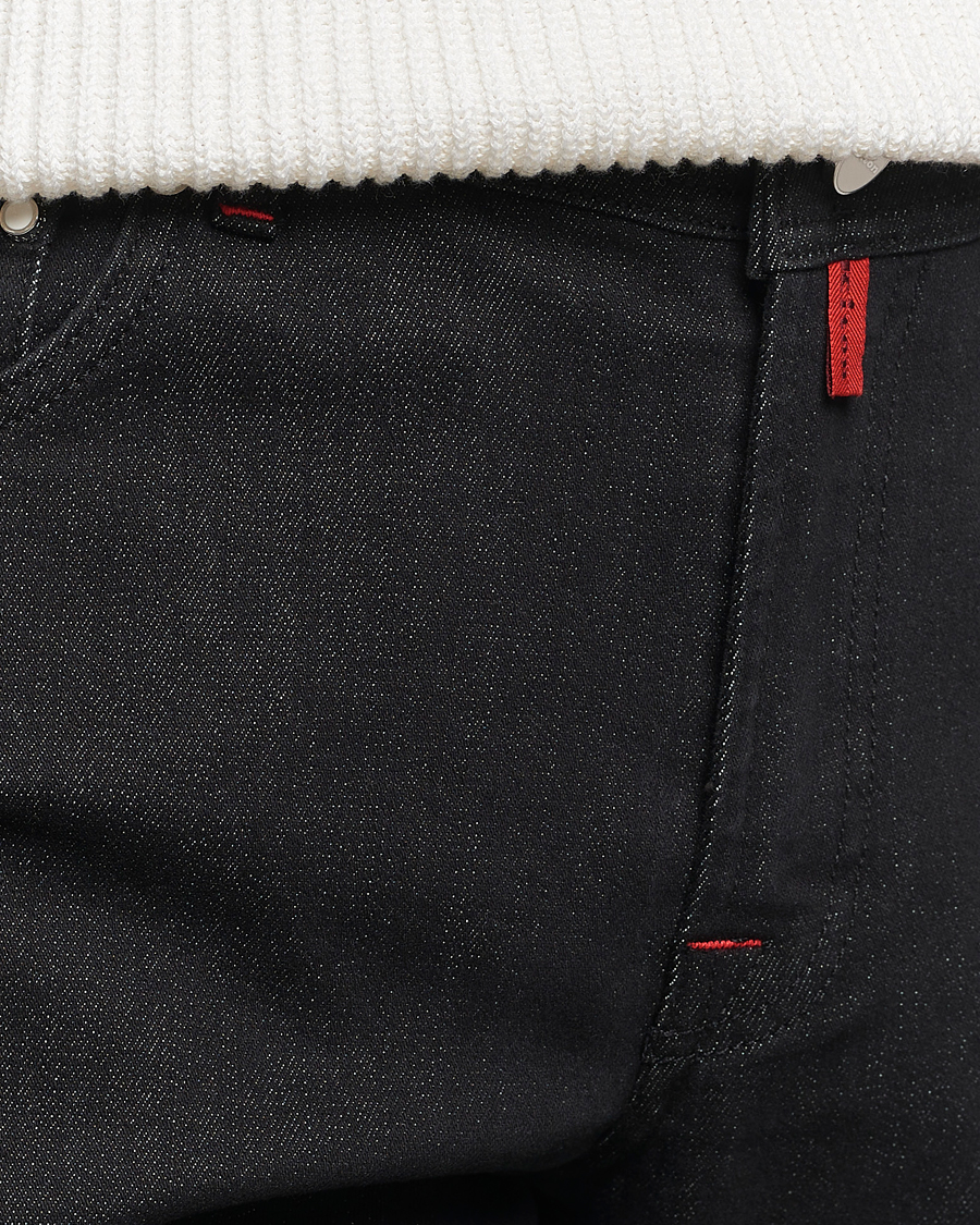 Homme | Jeans | Kiton | Slim Fit 5-Pocket Jeans Black