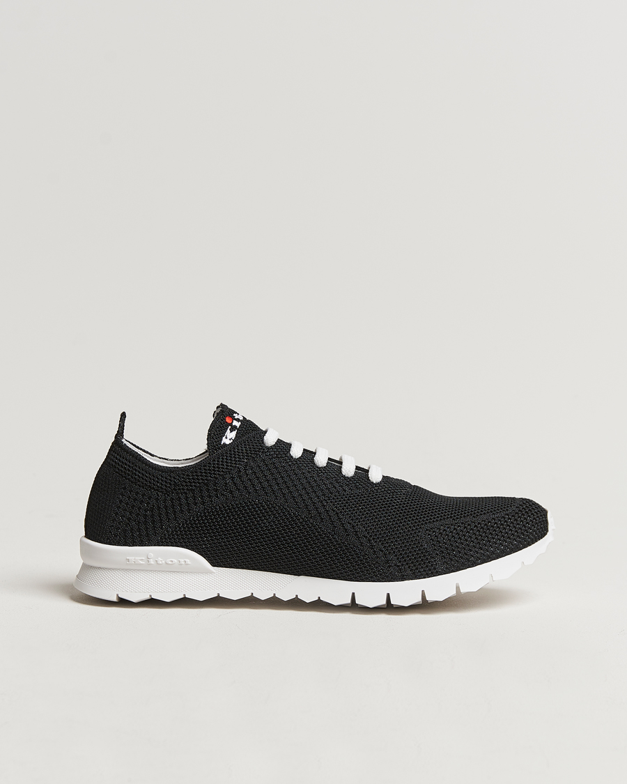 Homme | Kiton Mesh Running Sneakers Black | Kiton | Mesh Running Sneakers Black