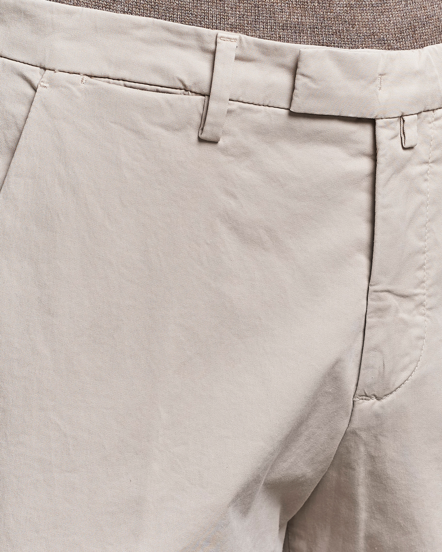 Homme | Pantalons | Briglia 1949 | Slim Fit Cotton Stretch Chinos Beige
