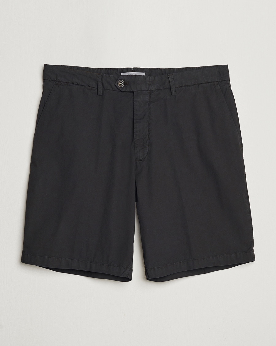 Homme | Shorts | Briglia 1949 | Easy Fit Cotton Shorts Black