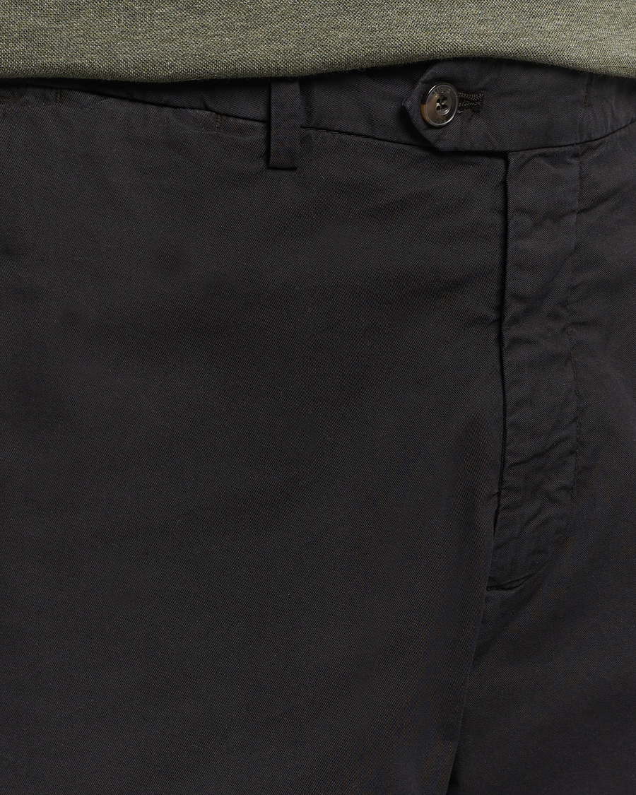 Homme | Shorts | Briglia 1949 | Easy Fit Cotton Shorts Black