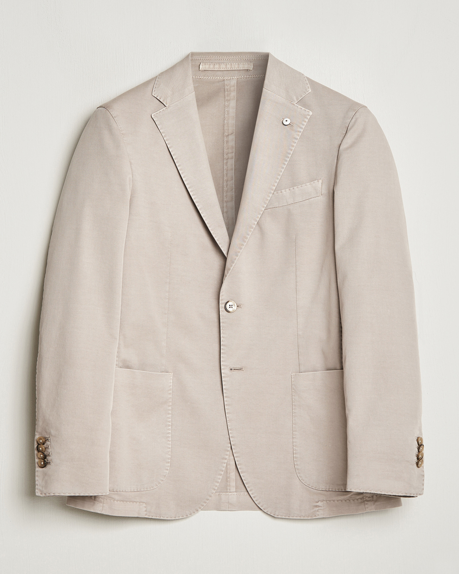 Homme | Blazers | L.B.M. 1911 | Jack Regular Fit Cotton Stretch Blazer Light Grey