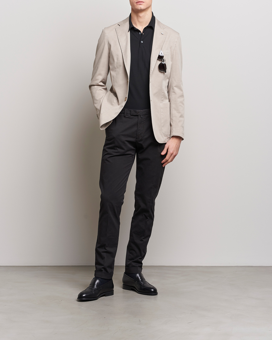 Homme | Blazers | L.B.M. 1911 | Jack Regular Fit Cotton Stretch Blazer Light Grey