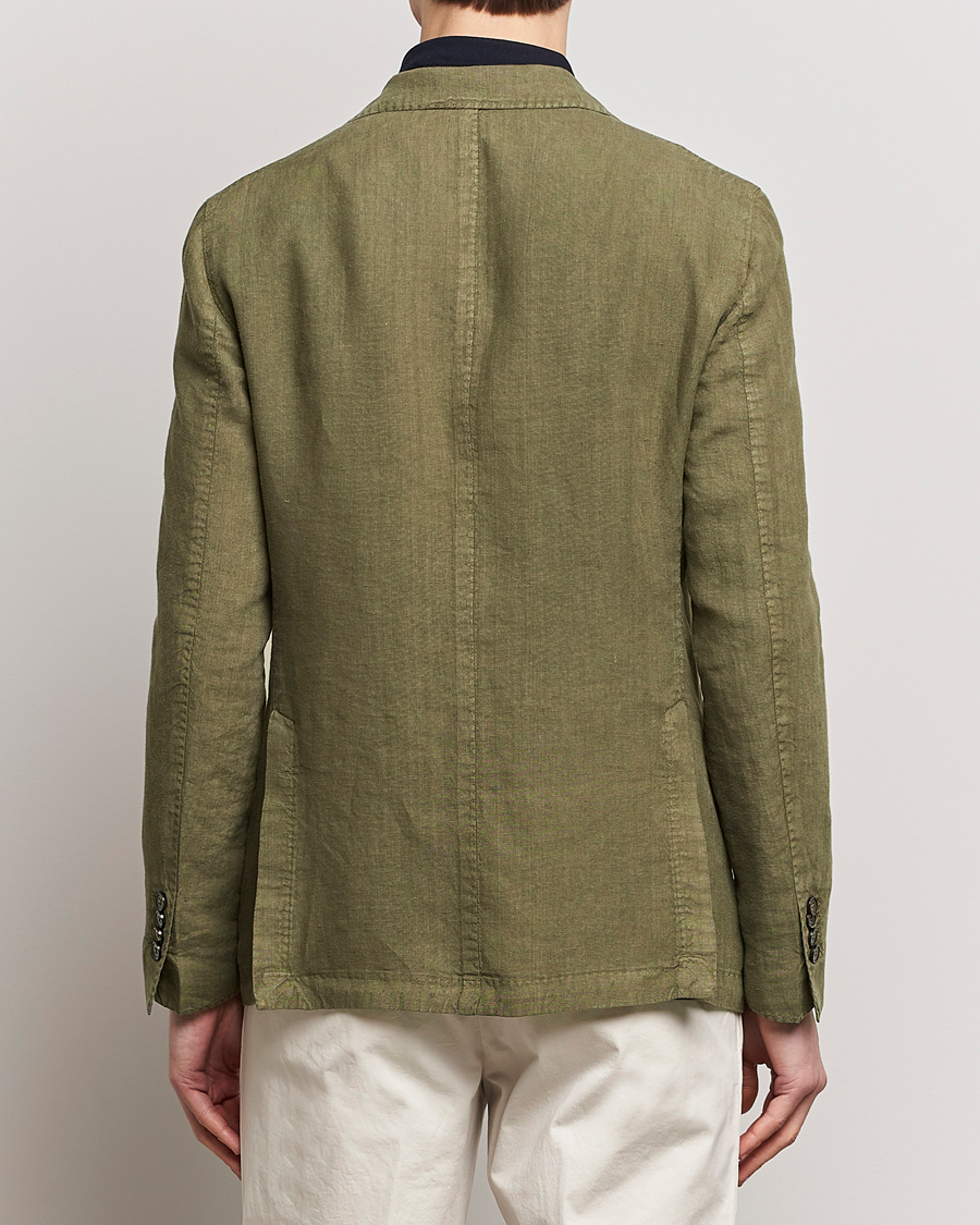 Homme | Blazers | L.B.M. 1911 | Jack Regular Fit Linen Blazer Olive