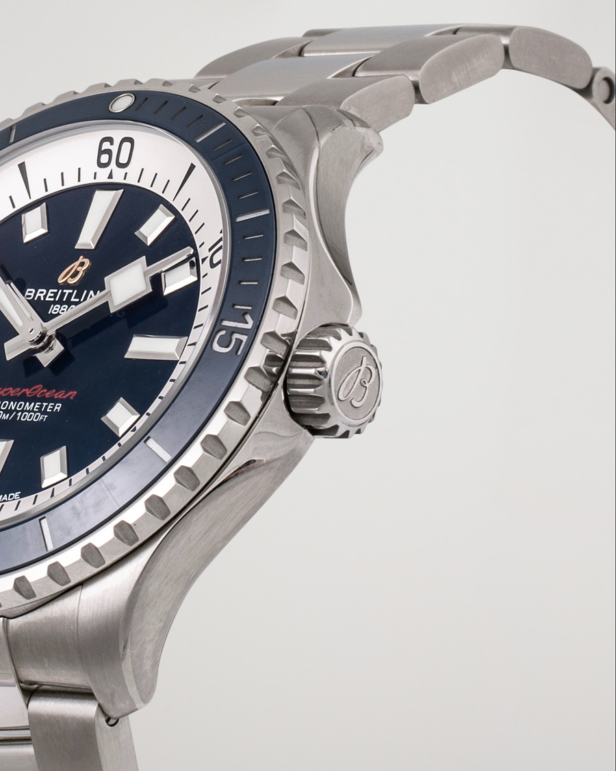 Homme | Breitling Pre-Owned Superocean 42 A17375 Silver | Breitling Pre-Owned | Superocean 42 A17375 Silver