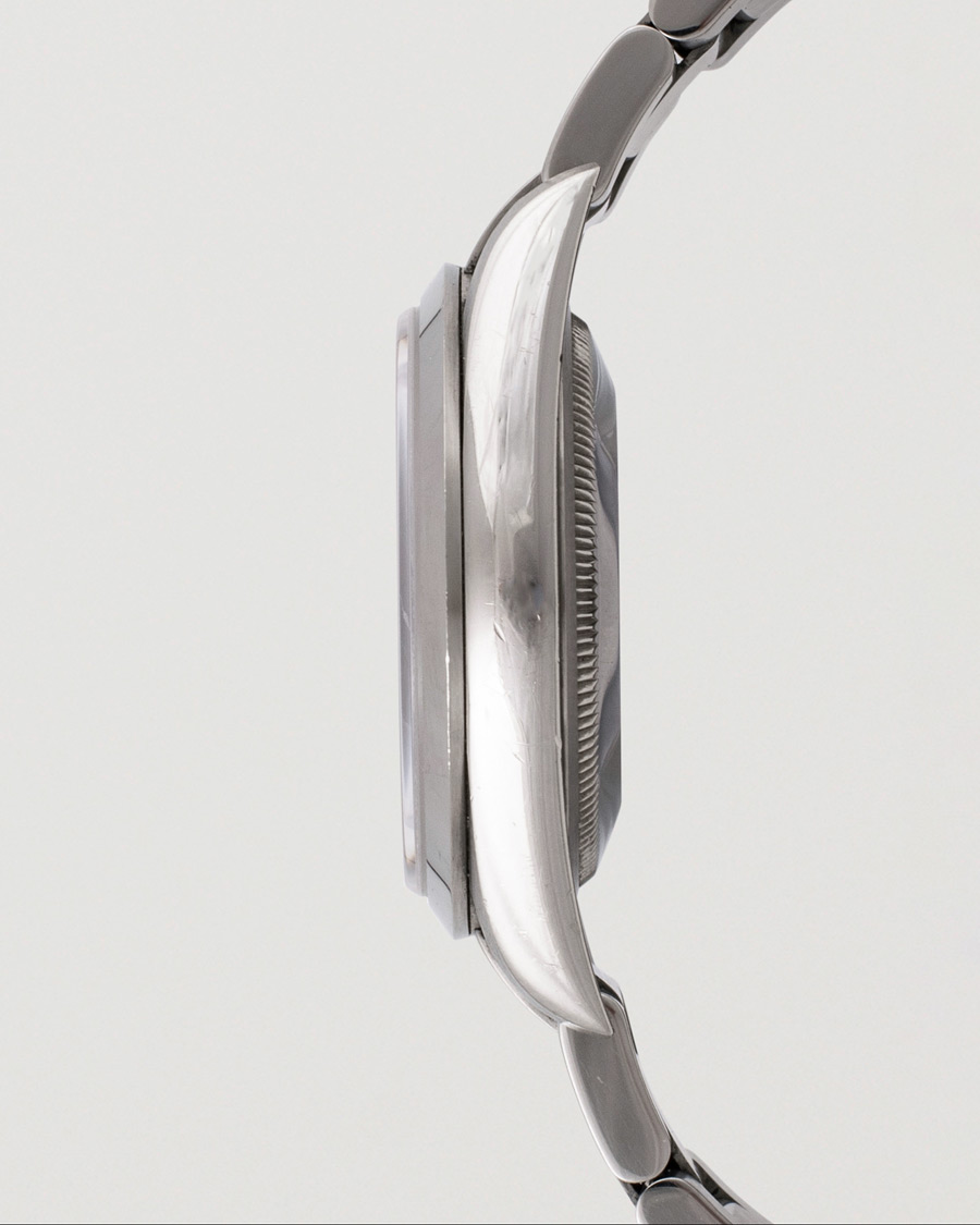 Homme | Rolex Pre-Owned Explorer 114270 Steel Black Silver | Rolex Pre-Owned | Explorer 114270 Steel Black Silver