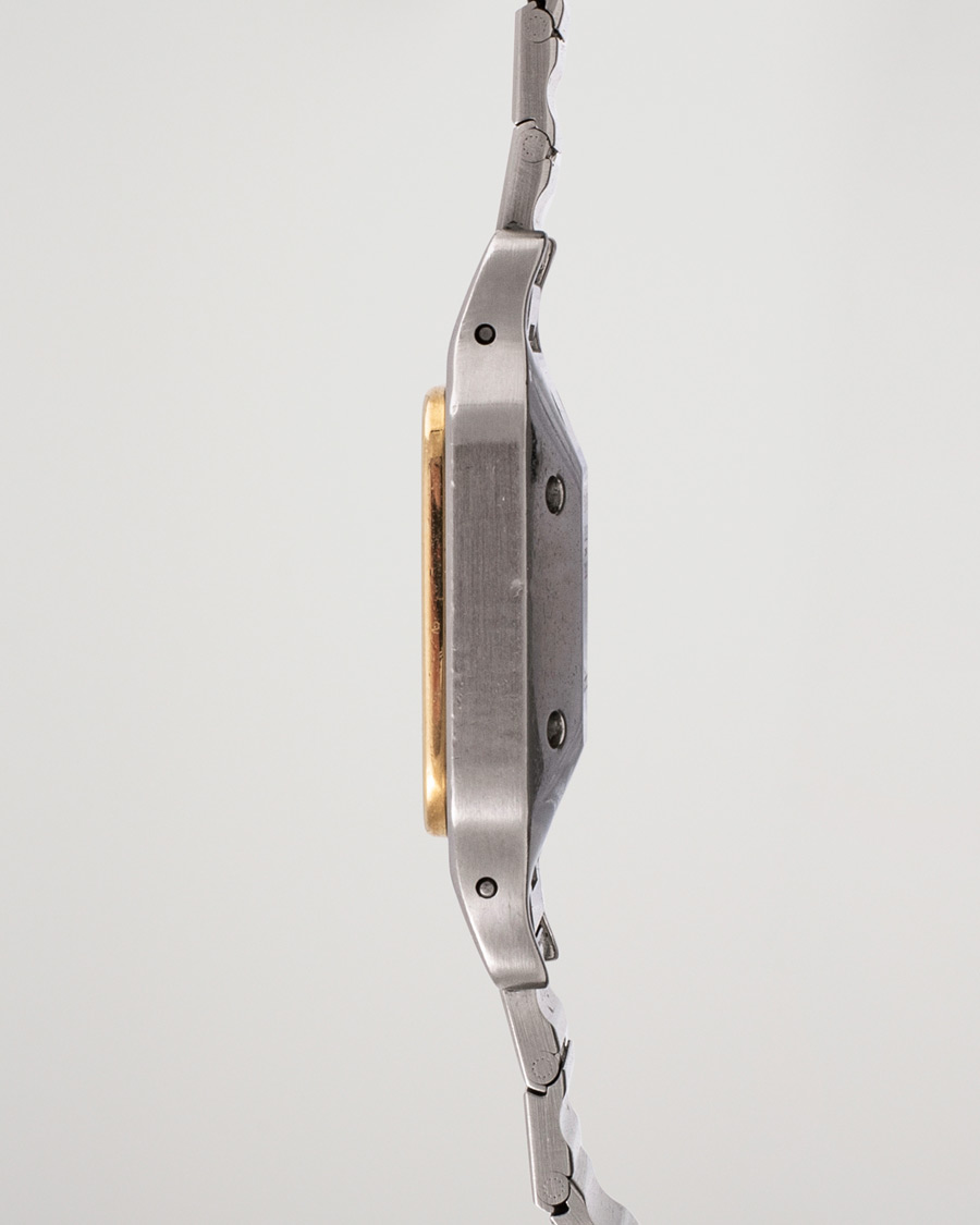 Homme | Cartier Pre-Owned Santos Galbée 2961 Silver | Cartier Pre-Owned | Santos Galbée 2961 Silver