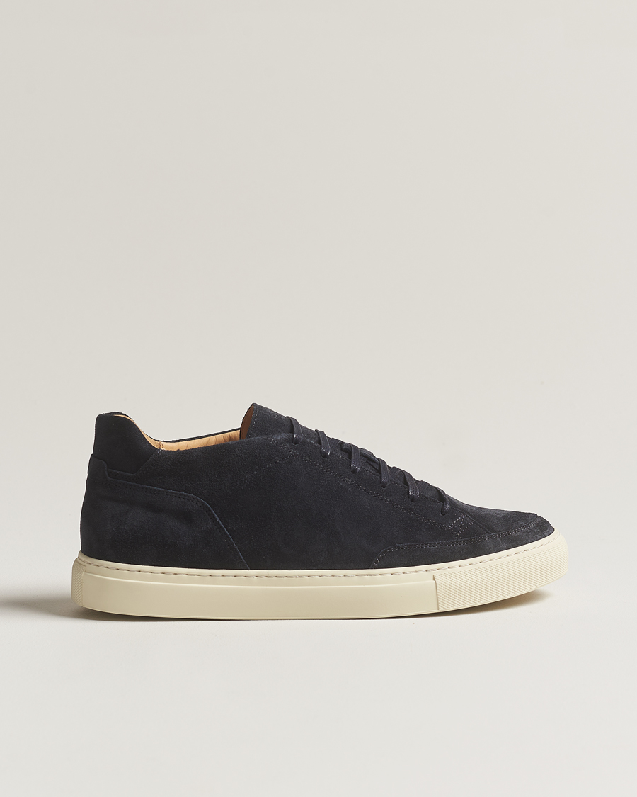 Homme | CQP Scion Mid Suede Sneaker Prussian Blue | CQP | Scion Mid Suede Sneaker Prussian Blue