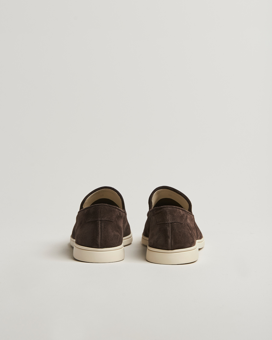 Homme | Loafers | CQP | Debonair Suede Loafers Chocolate