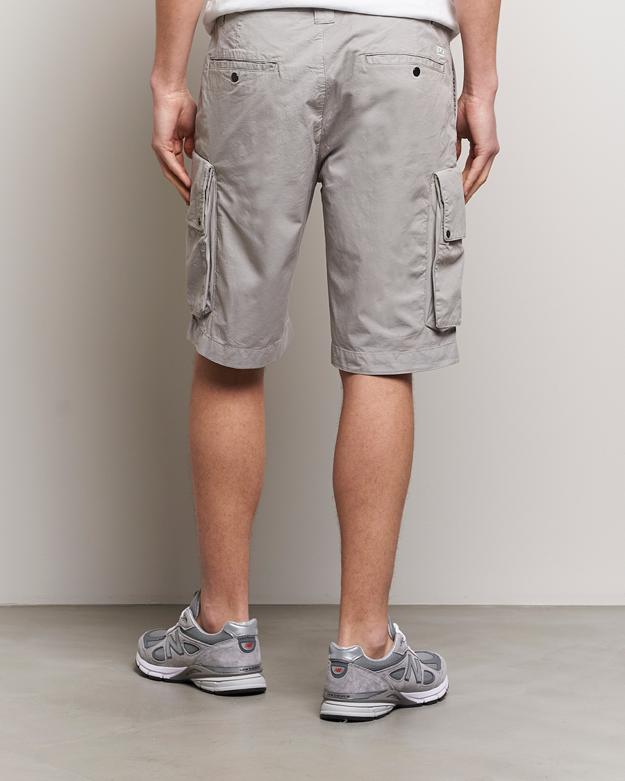 Homme | Shorts | C.P. Company | Twill Stretch Cargo Shorts Grey