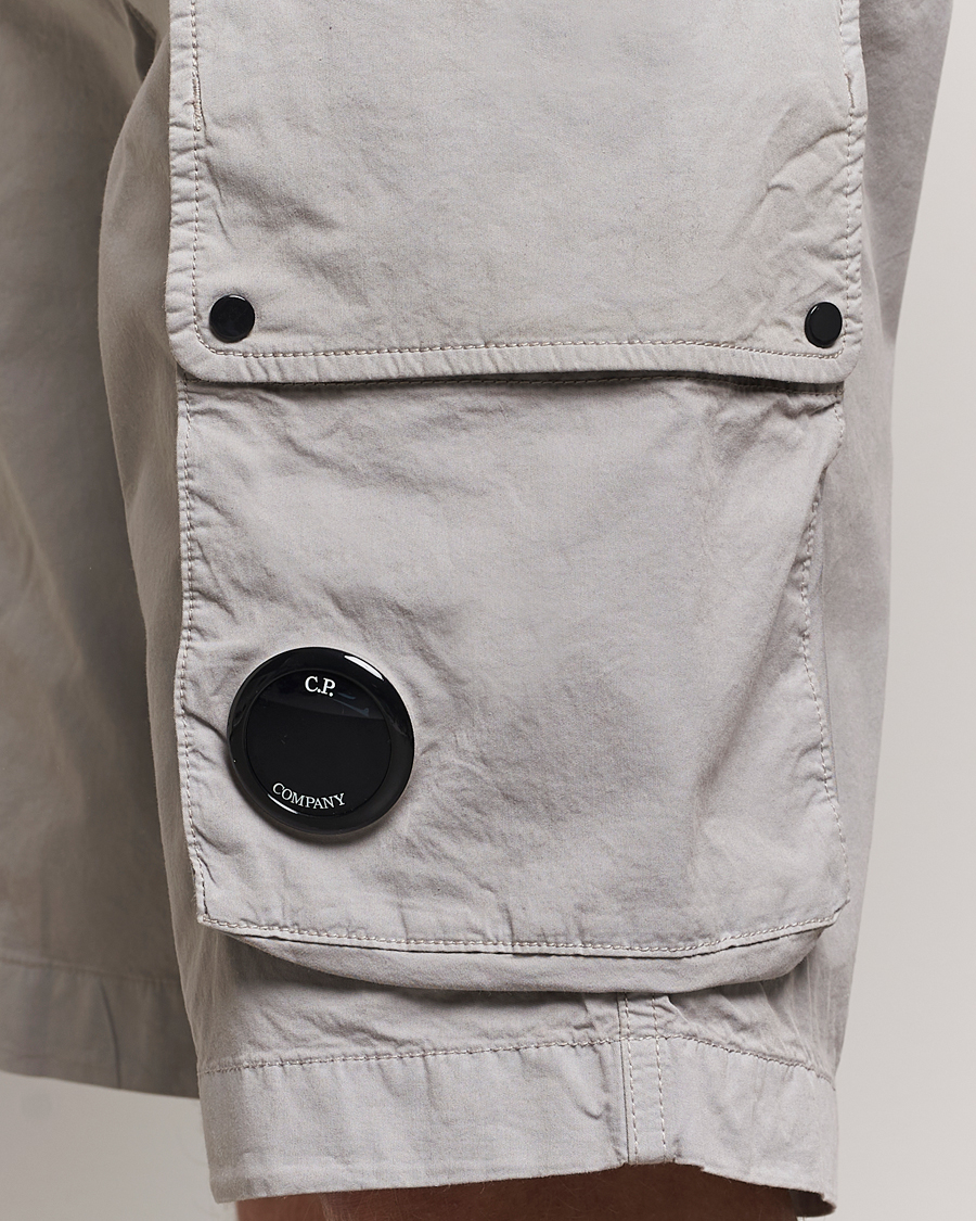 Homme | Shorts | C.P. Company | Twill Stretch Cargo Shorts Grey