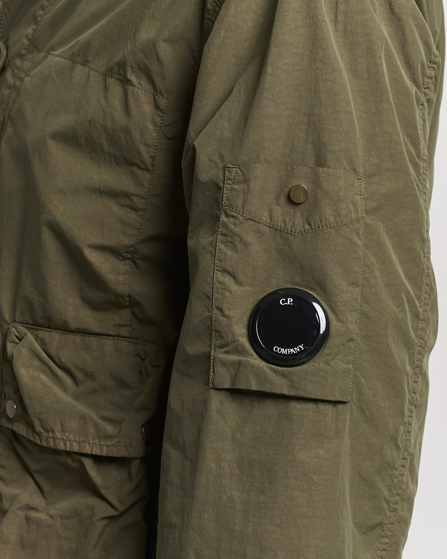 Homme | Manteaux Et Vestes | C.P. Company | Flatt Nylon Coat Dark Olive