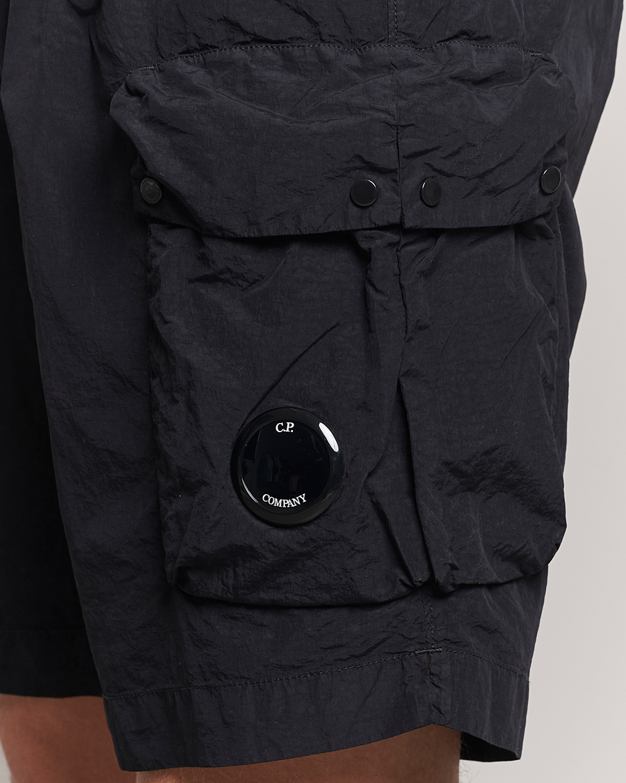 Homme | Maillots De Bain | C.P. Company | Flatt Nylon Cargo Swimshorts Black