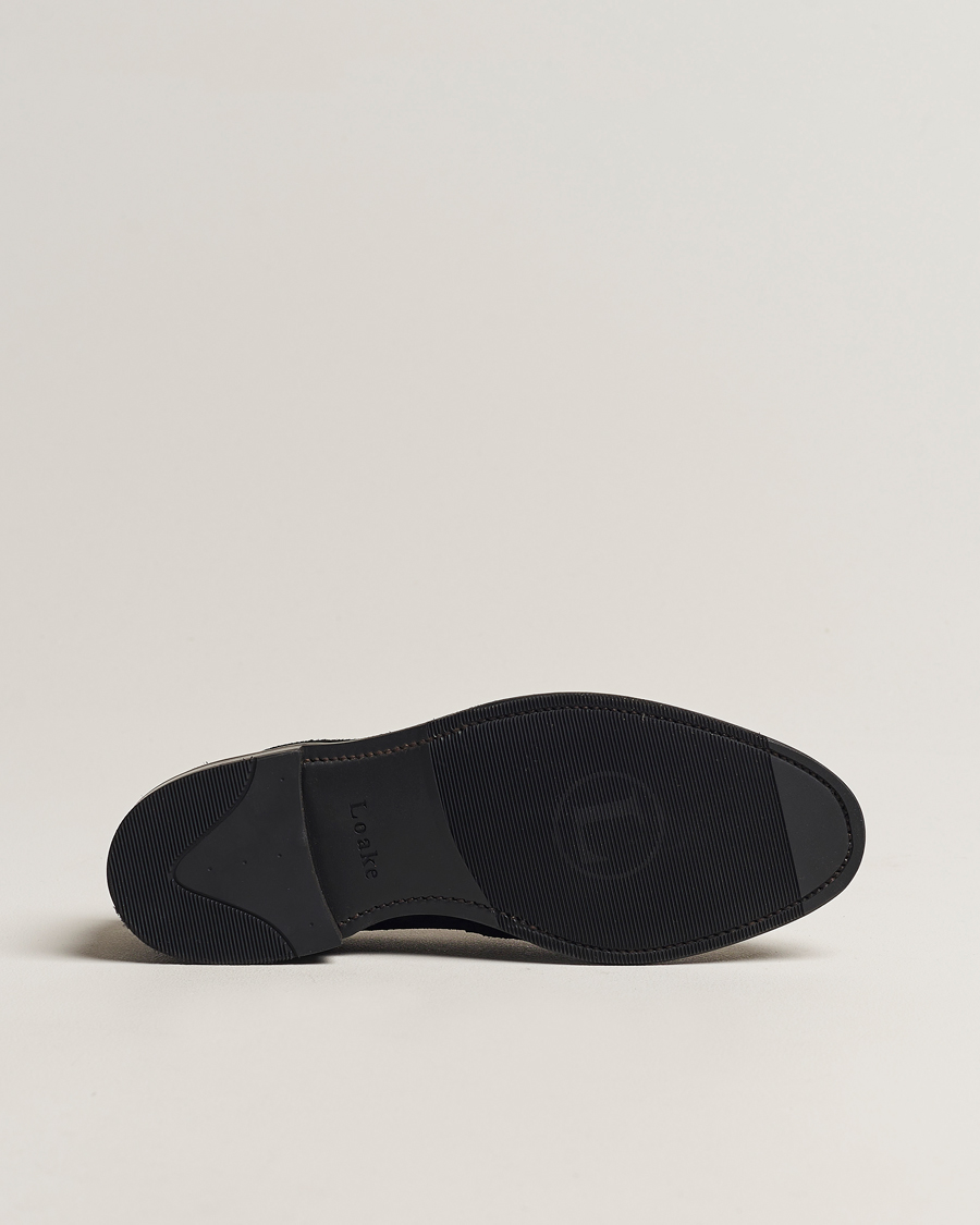 Homme | Loake 1880 Grant Shadow Sole Black Suede | Loake 1880 | Grant Shadow Sole Black Suede