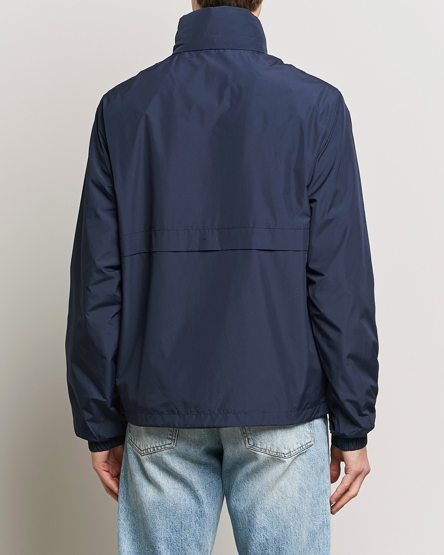 Homme | Manteaux Et Vestes | GANT | Light Nylon Windcheater Evening Blue